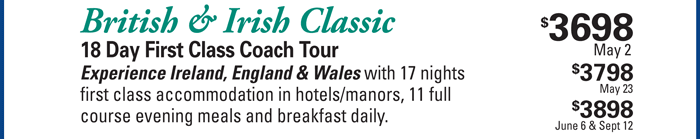 British & Irish Classic